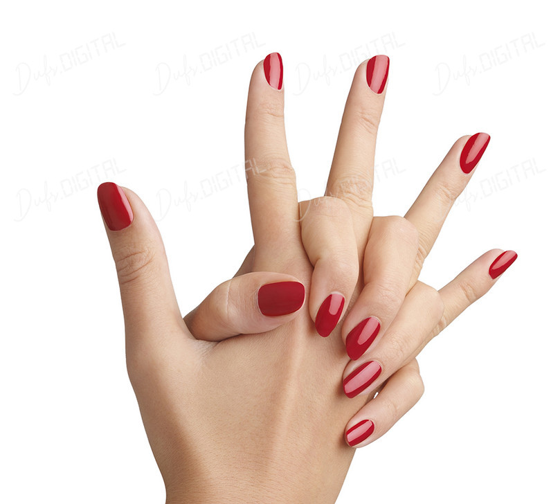 Elegant Red Nails