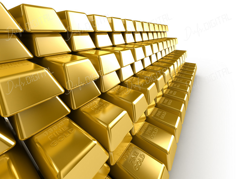 Shiny Gold Bars