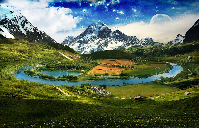 Majestic Mountain Landscape