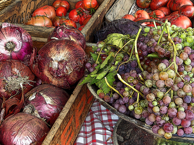 Fresh Produce Display