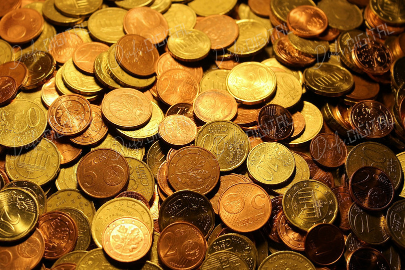 Coins Pile Background