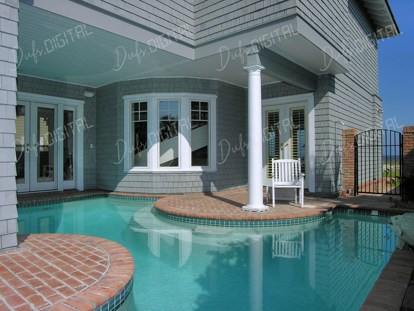 Modern Poolside Retreat