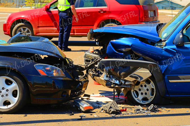 Car Accident Scene