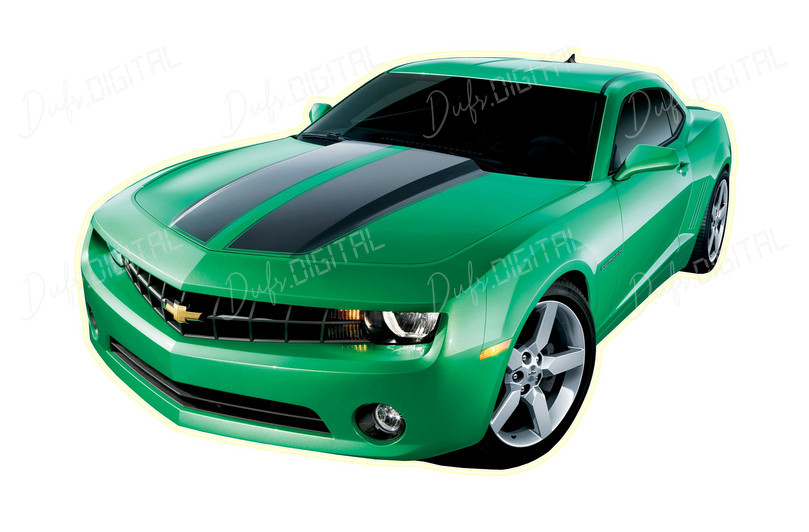 Green Sports Car