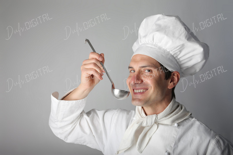 Chef with Ladle