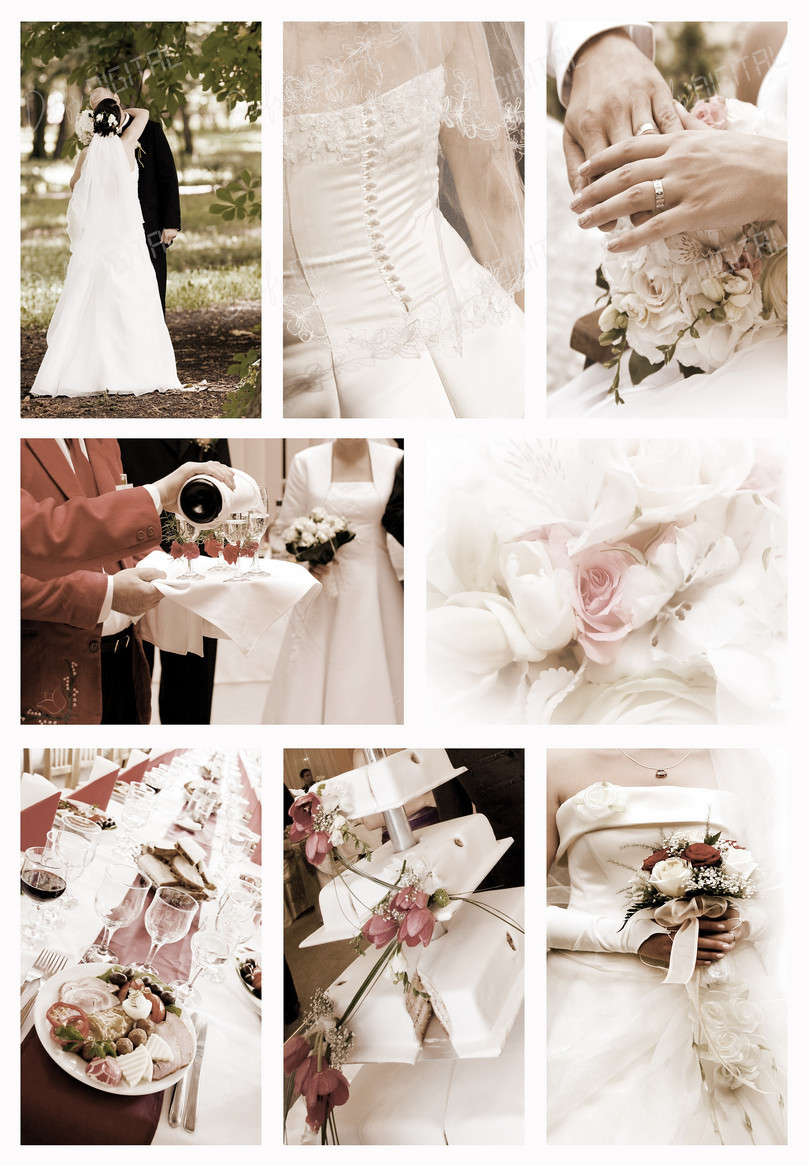 Wedding Moments Collage