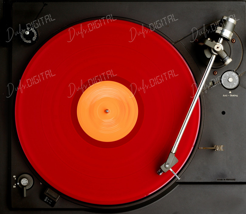 Vibrant Vinyl Record