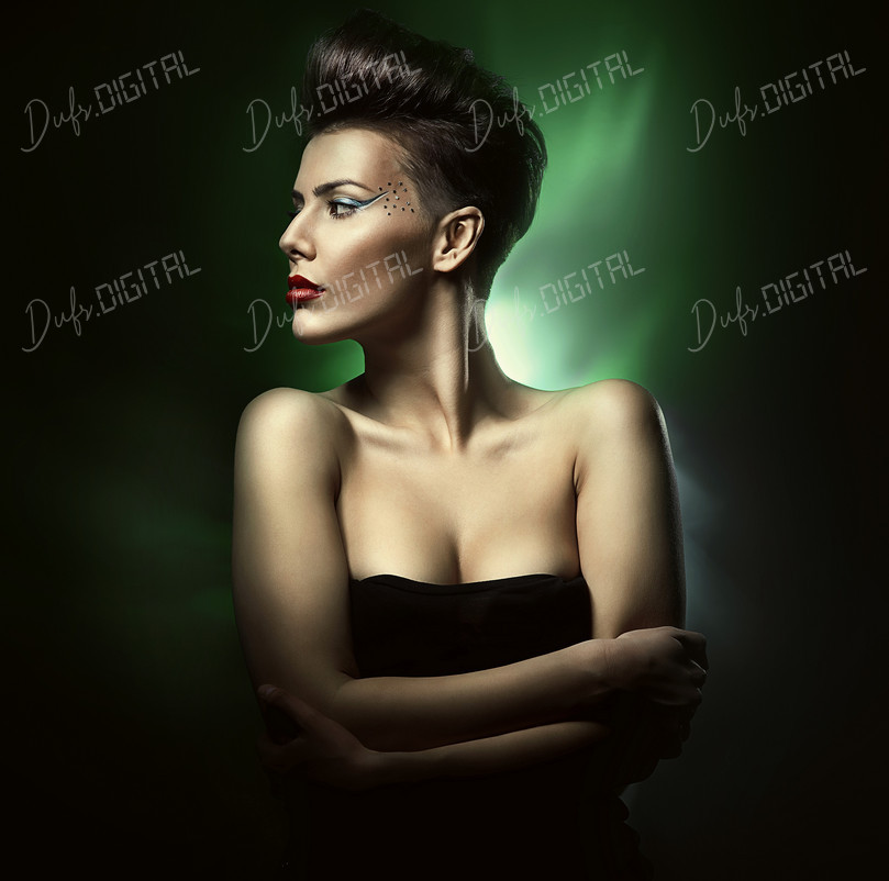 Stylish Woman Portrait