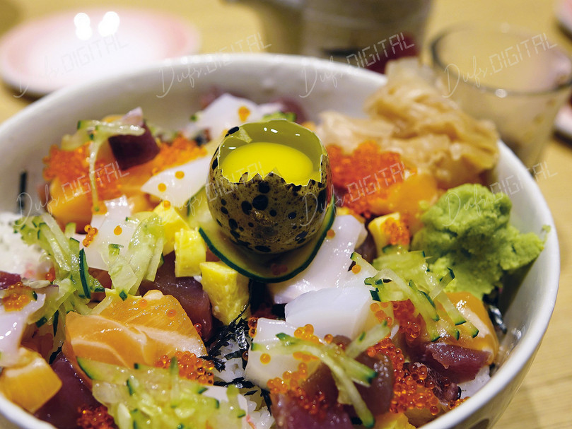 Delicious Sushi Bowl