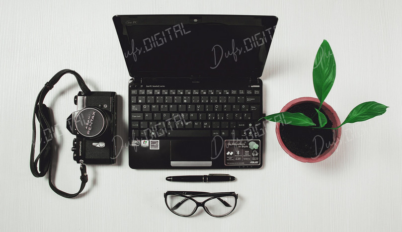 Workspace Flat Lay