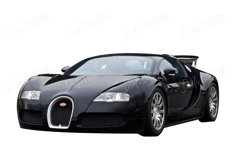 Sleek Black Sports Car