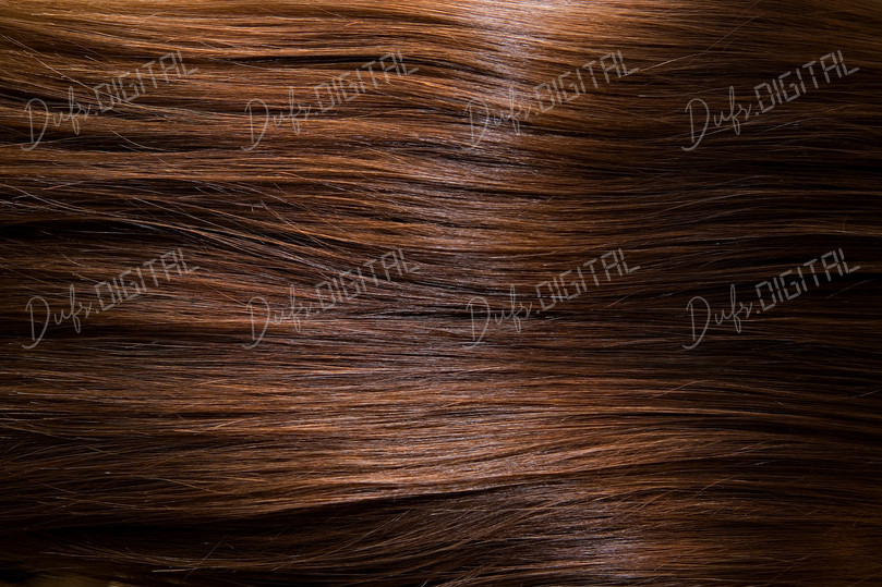 Shiny Brown Hair