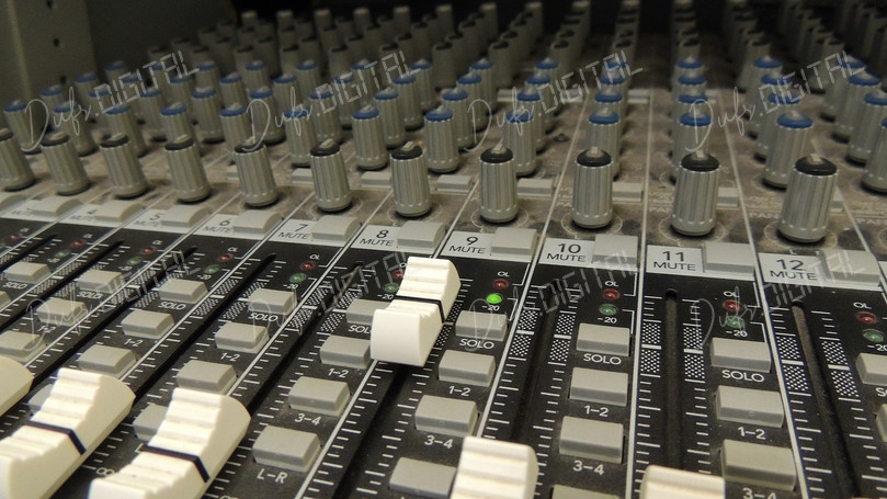 Audio Mixing Console