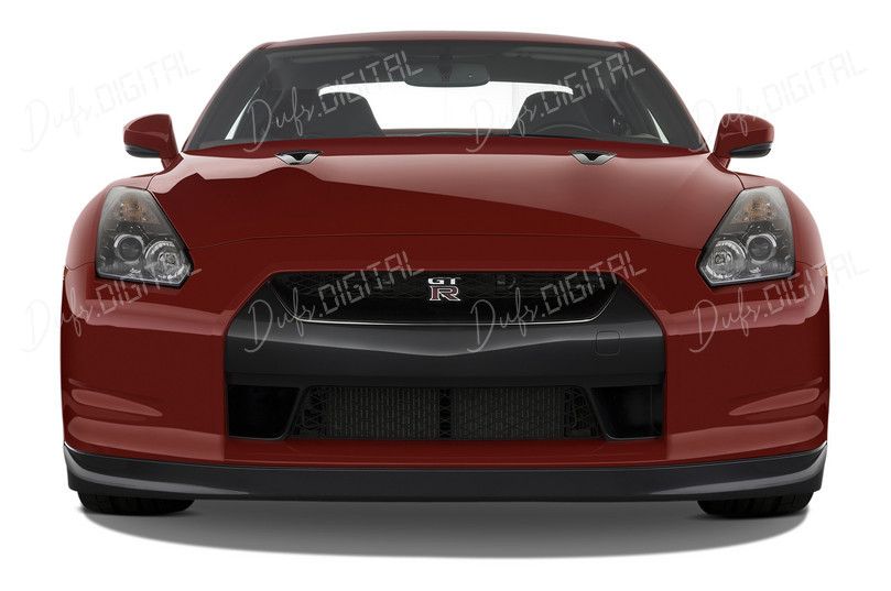 Red Sports Car Front