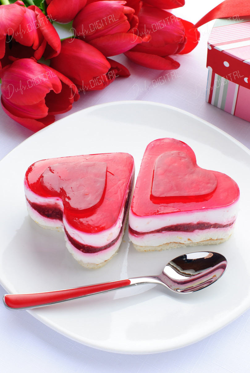 Heart-Shaped Desserts