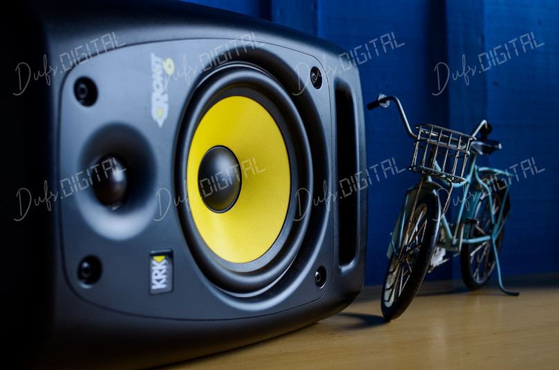 Speaker and Bicycle