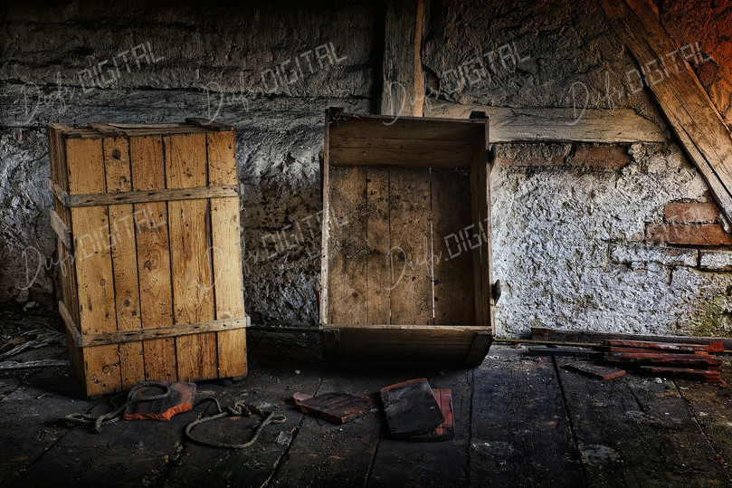 Old Wooden Crates