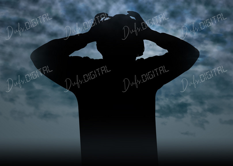 Silhouette of Distress