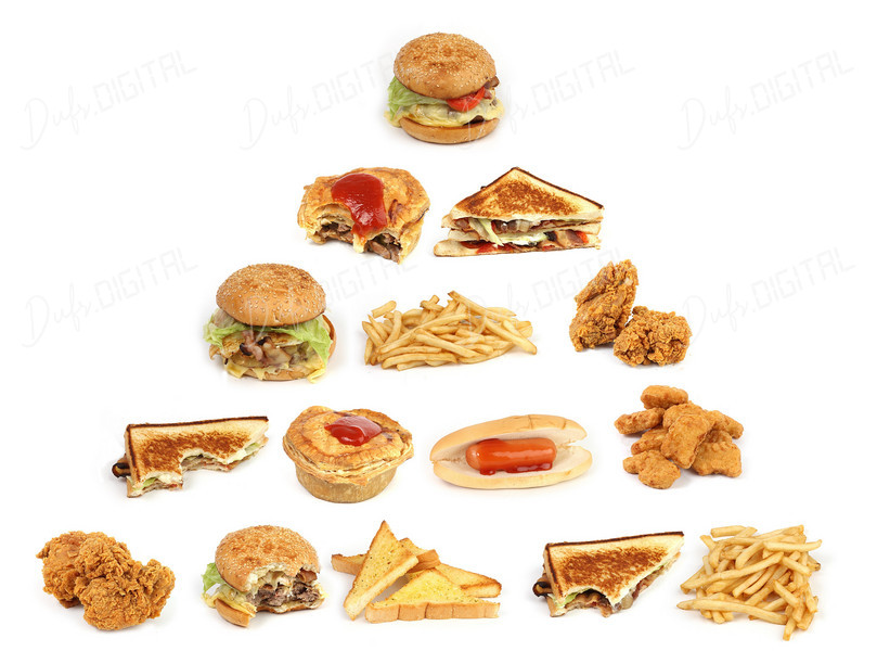 Variety of Fast Food