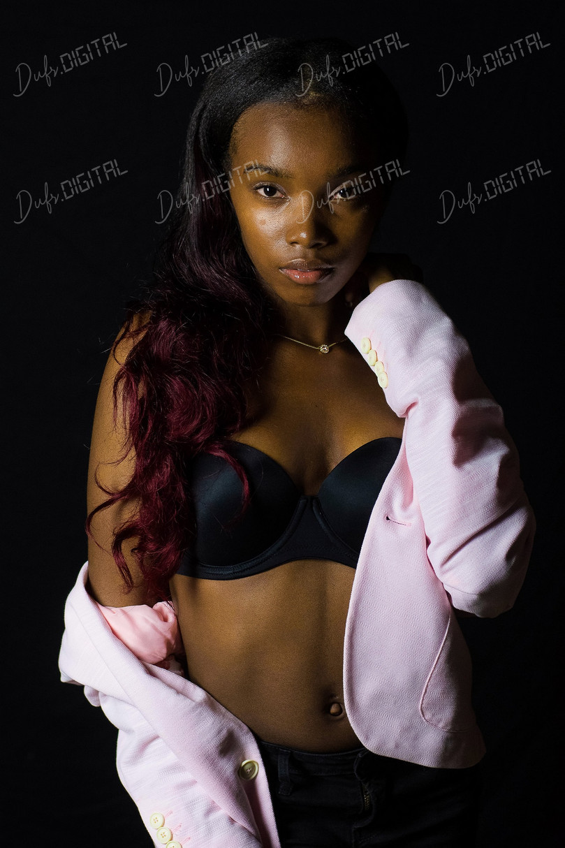 Confident Fashion Model