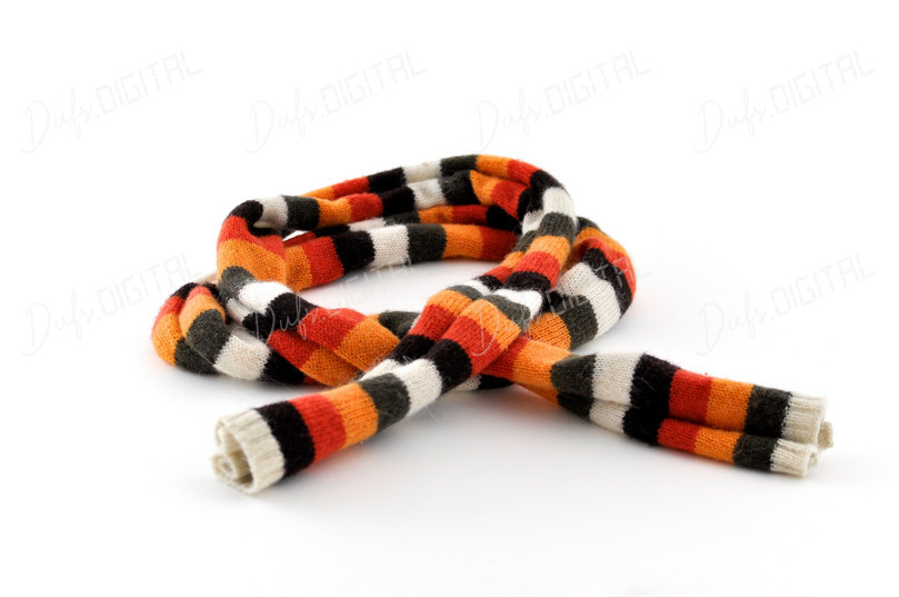 Colorful Knitted Scarf