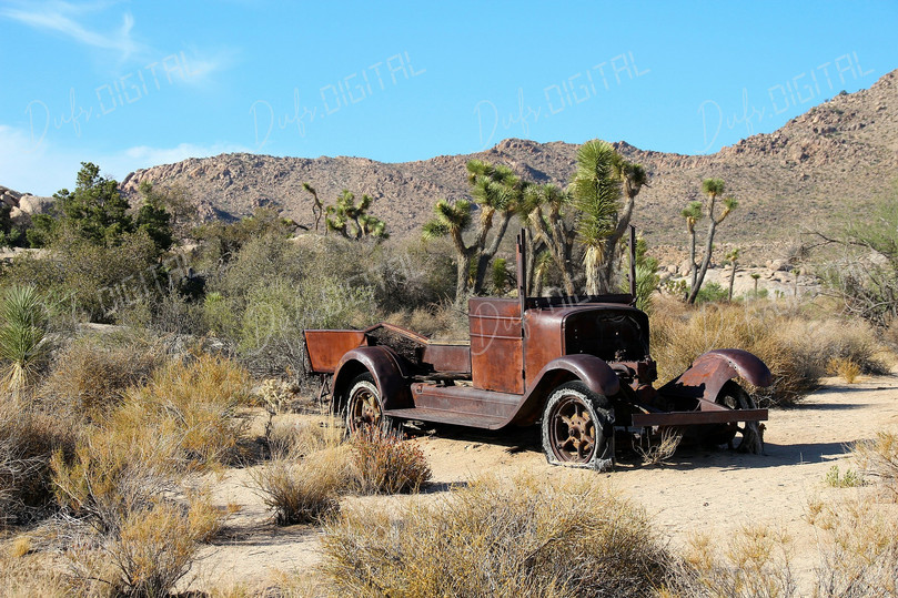 Abandoned Vintage Car