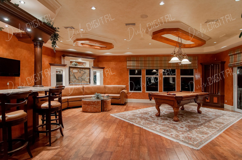 Luxurious Game Room