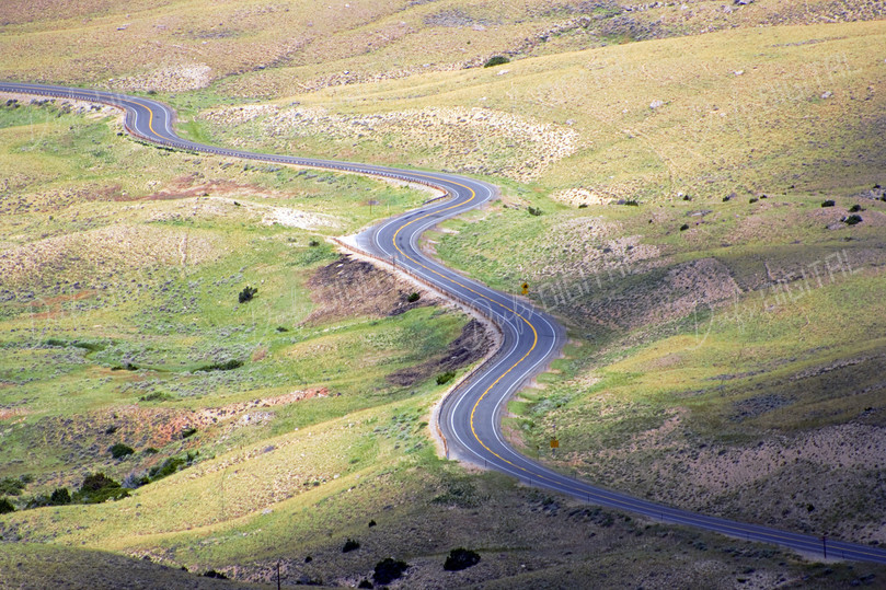 Winding Country Road