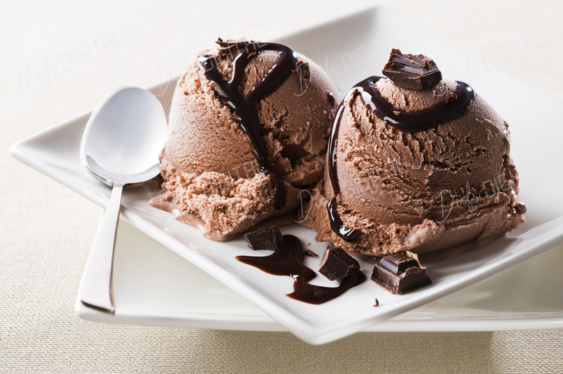 Delicious Chocolate Ice Cream