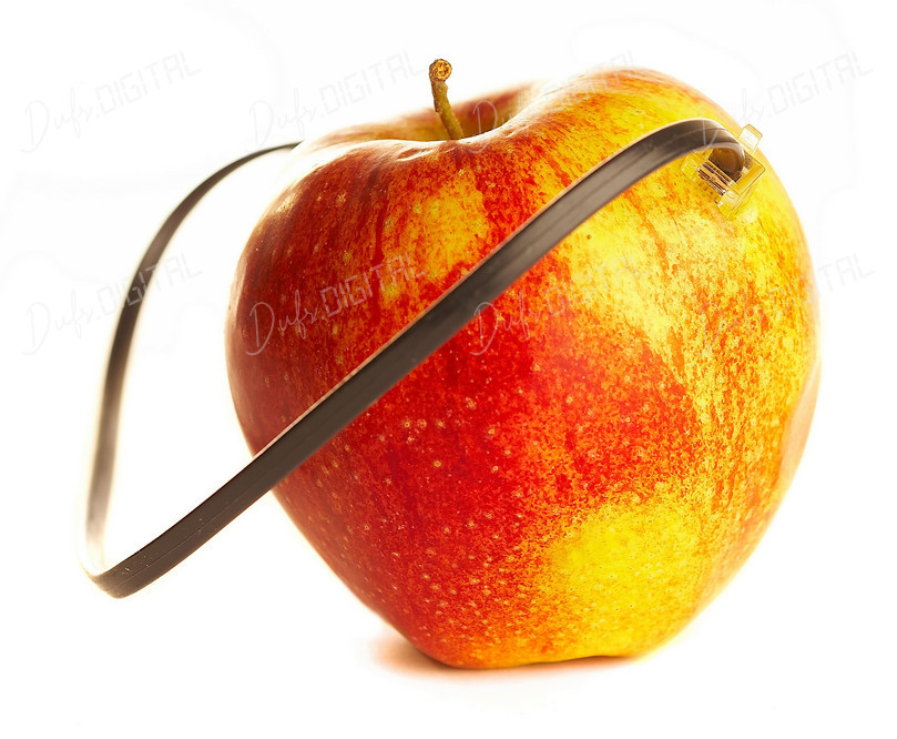 Connected Apple Concept