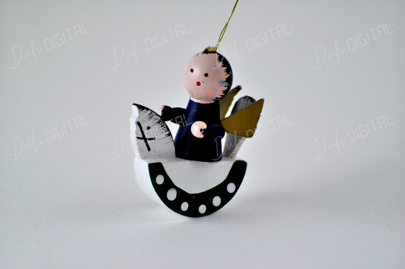Colorful Rocking Horse Ornament