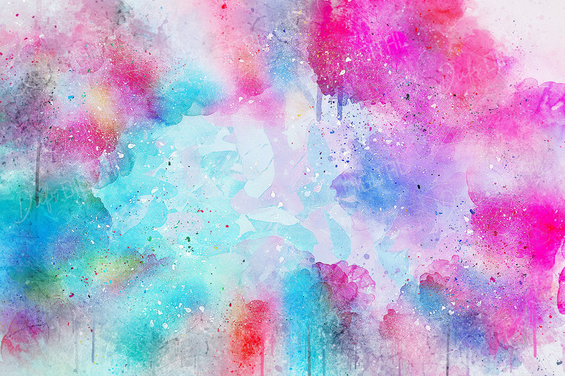 Colorful Abstract Watercolor