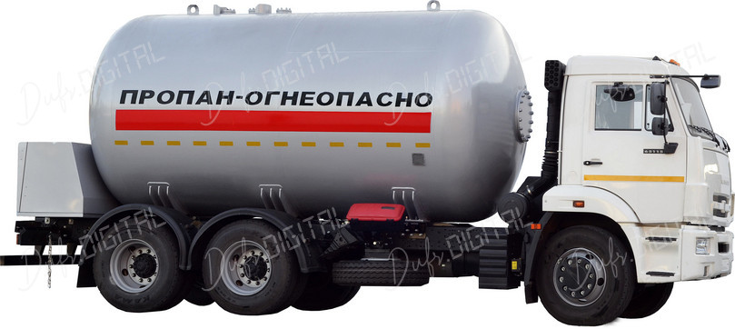 Propane Tank Truck