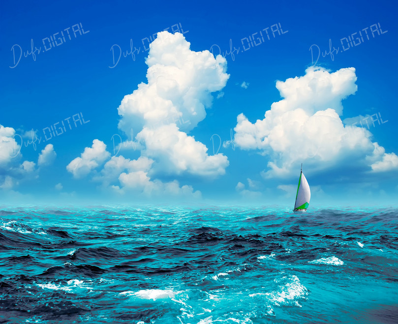 Sailing on a Bright Sea