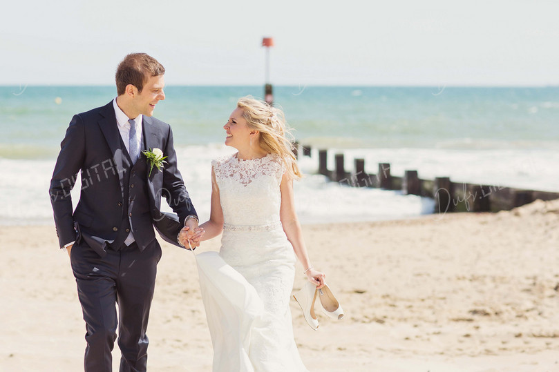 Beach Wedding Couple