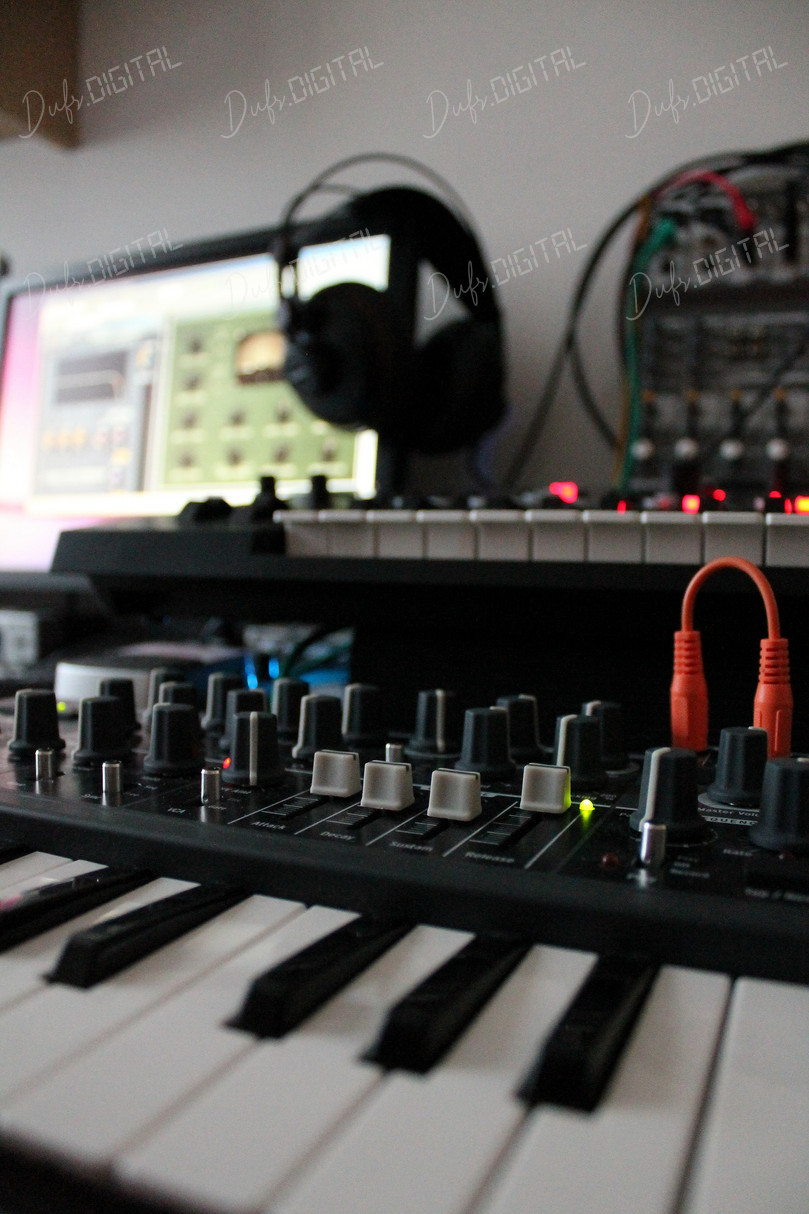 Music Production Workspace