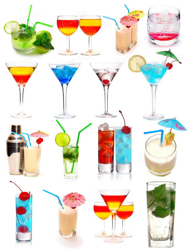 Colorful Cocktail Collection