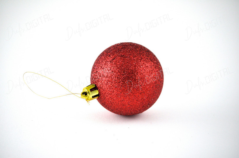 Shiny Red Christmas Ornament