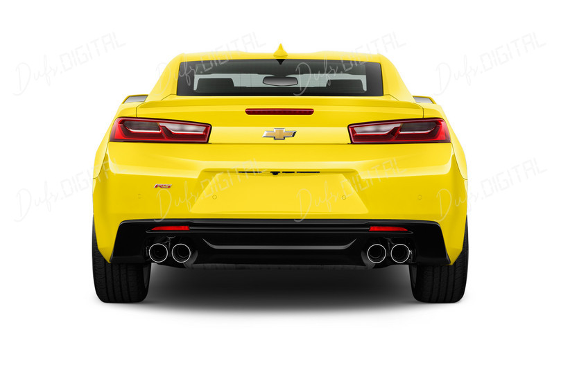 Sleek Yellow Sports Car