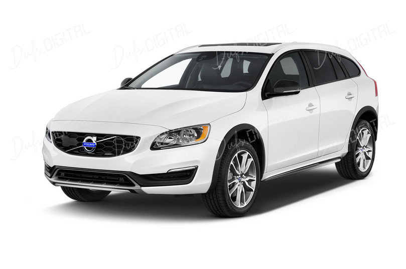 White Volvo SUV