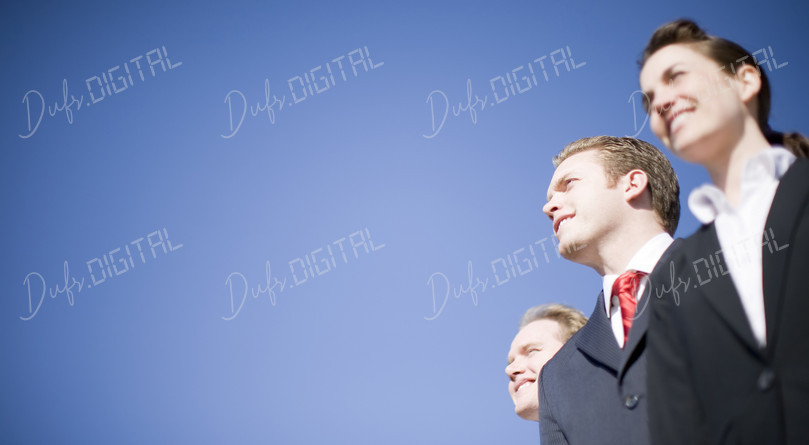 Confident Business Team