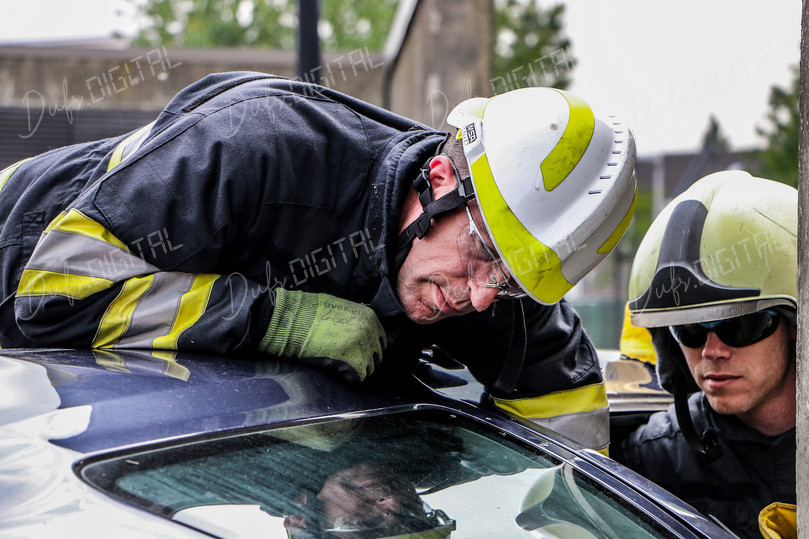 Firefighters in Action