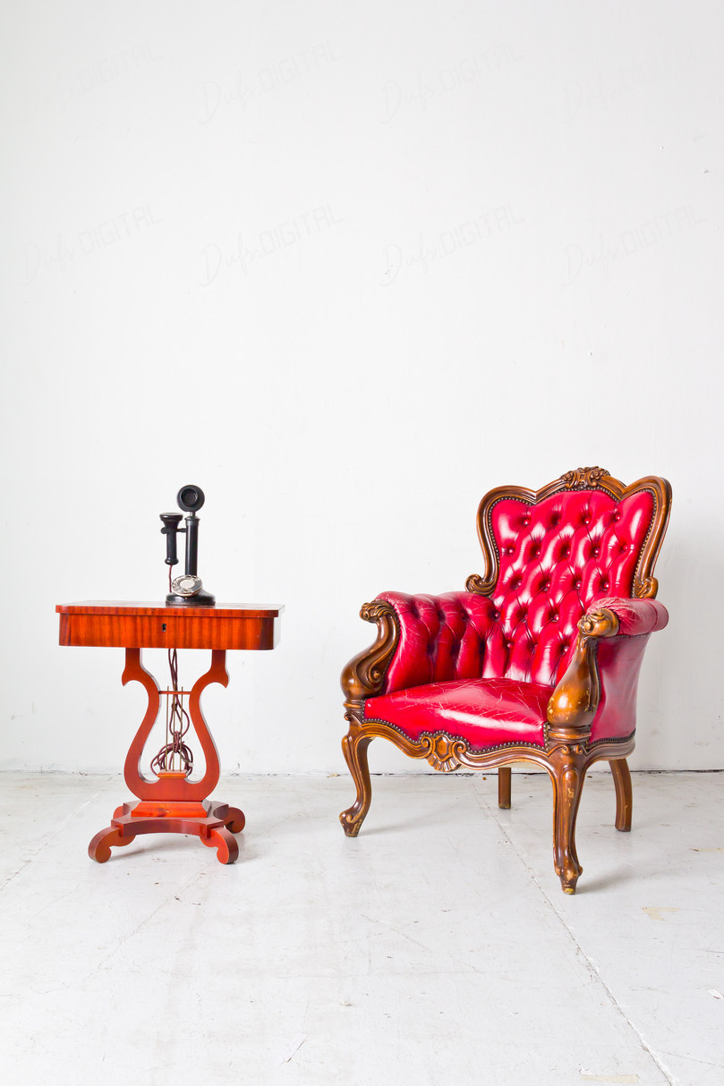 Vintage Red Furniture