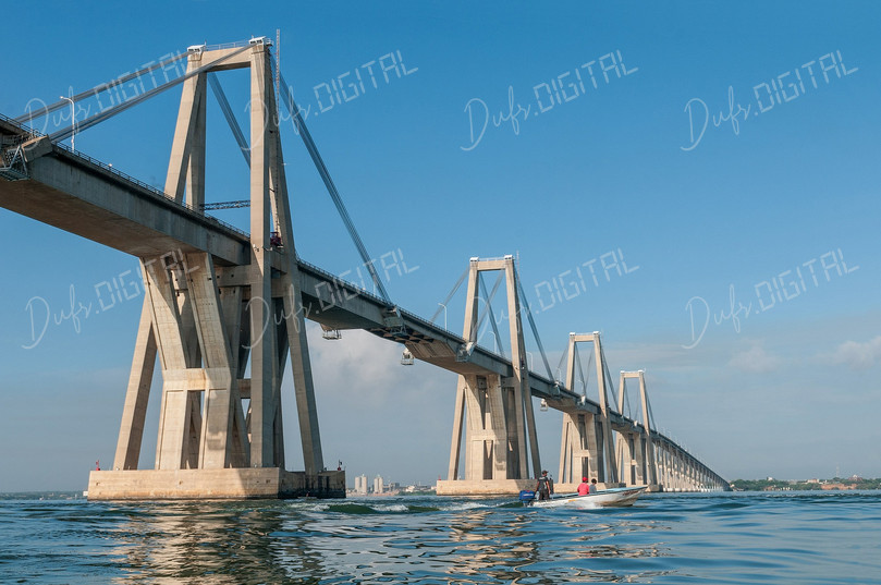 Modern Bridge Over Water