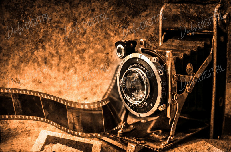 Vintage Camera and Film