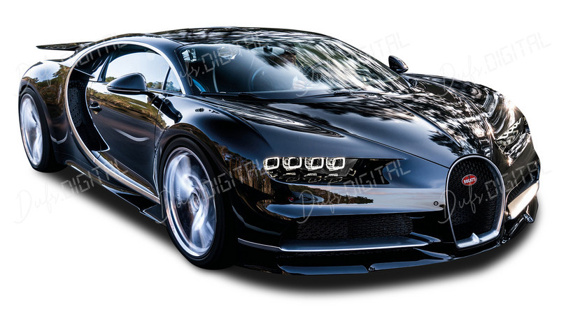 Sleek Black Sports Car