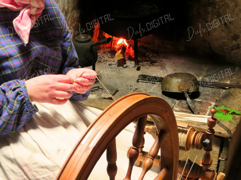 Spinning Thread by Fire
