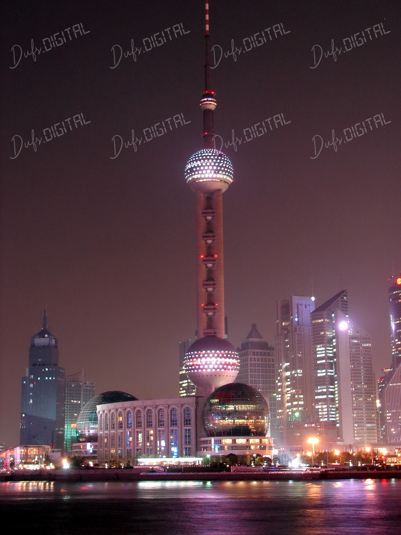 Shanghai Tower Night View
