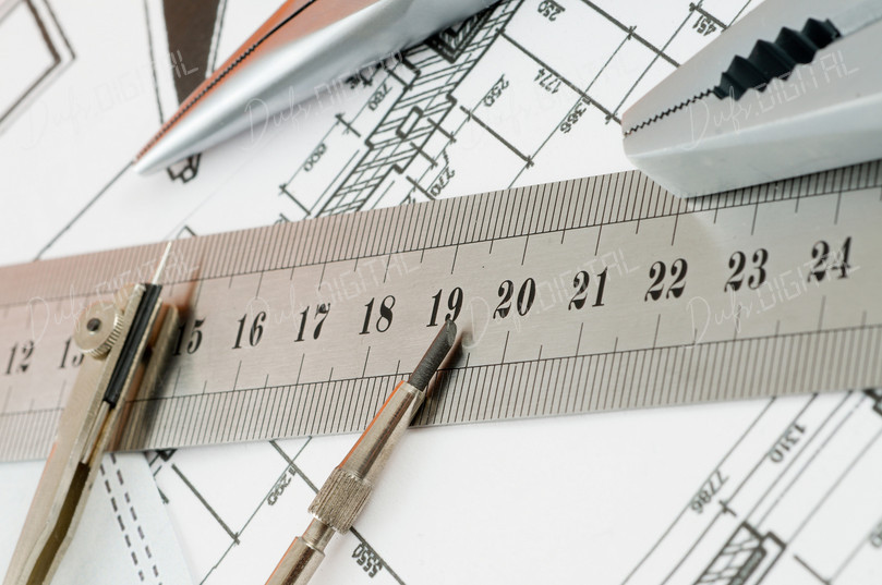 Architectural Tools Close-Up