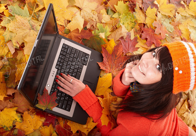 Autumn Laptop Fun